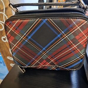 Plaid  Crossbody Bag